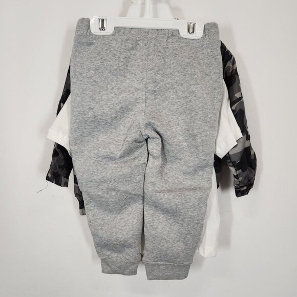 NWT DKNY Baby 3 Piece Jacket, Tee‎ and Joggers Outfit Size 24 months - Picture 5 of 11